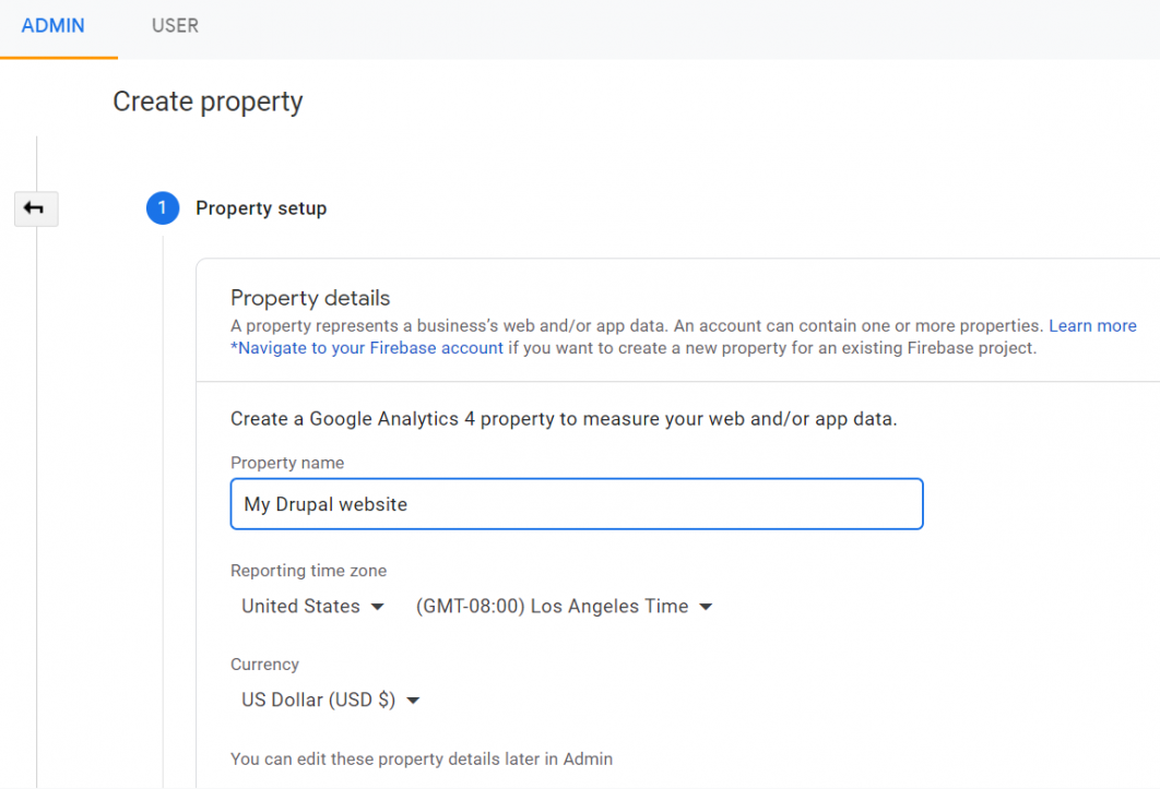 Google Analytics设置