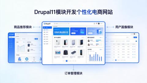 利用Drupal11模块开发打造个性化电商网站